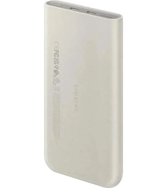 Портативный аккумулятор Samsung EB-U2510 10000mAh 25W 3A 2xUSB-C беспров.зар. бежевый (EB-U2510XUEGRU)