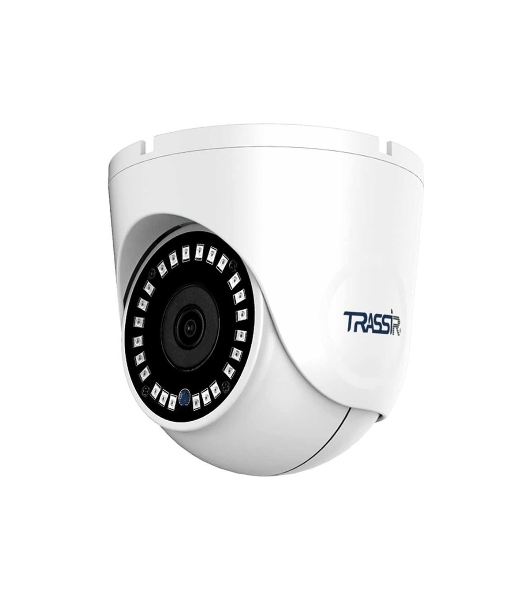 Уличная 2Мп IP-камера с ИК-подсветкой TRASSIR TR-D8121IR2 v6 2.8 Матрица 1/2.7' CMOS, разрешение 2Мп