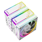 Устройство охлаждения(кулер) ID-Cooling Frozn A620 ARGb белый 120мм алюминий+медь 2000rpm 30db 4-pin 270W 154мм, фото6