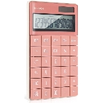 Калькулятор настольный Deli Nusign ENS041pink розовый 12-разр., фото 1