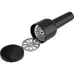 Мясорубка электрическая LEONORD LE-17705 Premium черный, 3000 Вт, 3.0 кг/мин, реверс, металлический лоток, насадки - 6, фото10