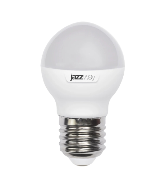 Лампа светодиодная JazzWay PLED-SP G45 9Вт шар 3000К теплый белый E27 820лм 230В