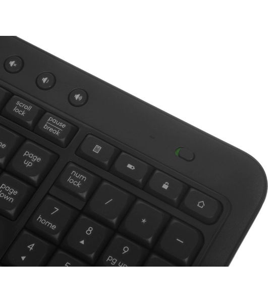 Комплект клавиатура+мышь Logitech MK540 Advanced беспроводной, USB, 1000 DPI, чёрный