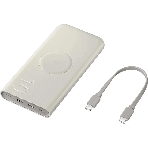Портативный аккумулятор Samsung EB-U2510 10000mAh 25W 3A 2xUSB-C беспров.зар. бежевый (EB-U2510XUEGRU), фото3