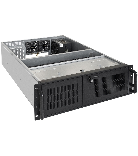 Серверный корпус ExeGate Pro 4U650-010/4U4139L RM 19', высота 4U, глубина 650, БП 1000RADS, USB
