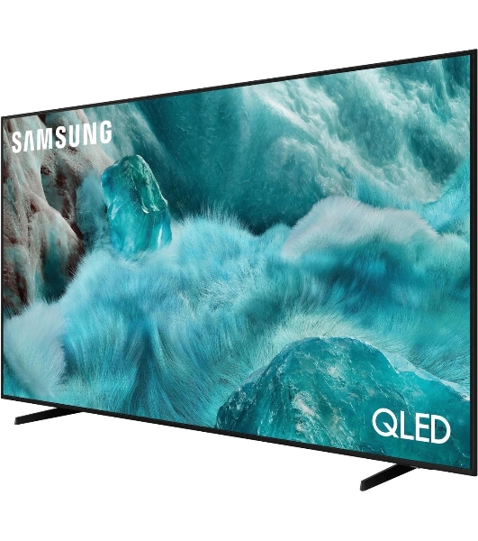 Телевизор Samsung 85' QE85Q7FAAUXRU Q темно-серый QLED 4K UHD 60Hz Smart TV