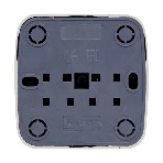 Розетка EKF EGR10-022-10 б/з, 10А, ОП Basic Минск белый, фото3
