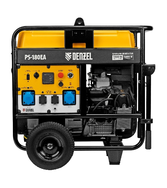 Электрогенератор бензиновый Denzel PS-180EA, 18 кВт, 110 дБ, 276 кг