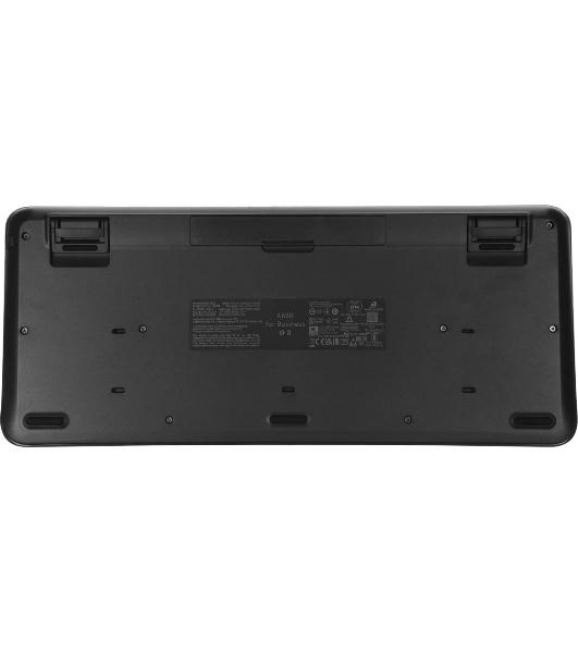 Комплект клавиатура+мышь Logitech Signature MK650 беспроводной, USB + Bluetooth, 4000 DPI, серый/чёрный