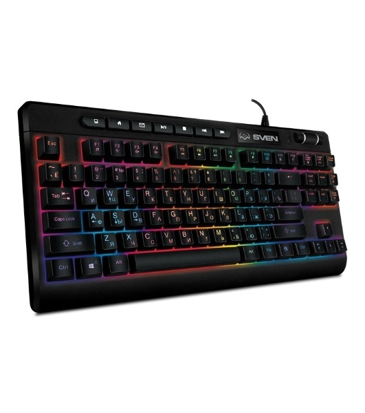 Клавиатура SVEN KB-G8200 проводная, USB Type-A, чёрный