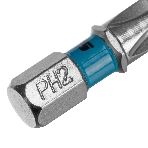Бита Gross PH2х25мм, сталь S2, шестигр., 10 шт., фото6