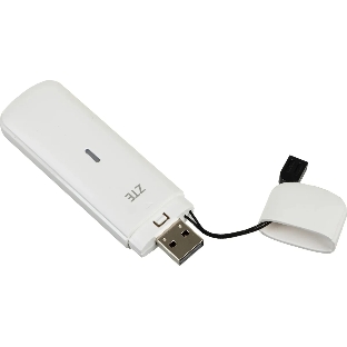 Модем ZTE MF833 2G/3G/4G USB Firewall +Router внешний белый
