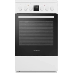 Плита электрическая Maunfeld MEC55CW08D белый, конфорок 4 шт, духовка 60 л, 50 см x 85 см x 60 см, фото 1