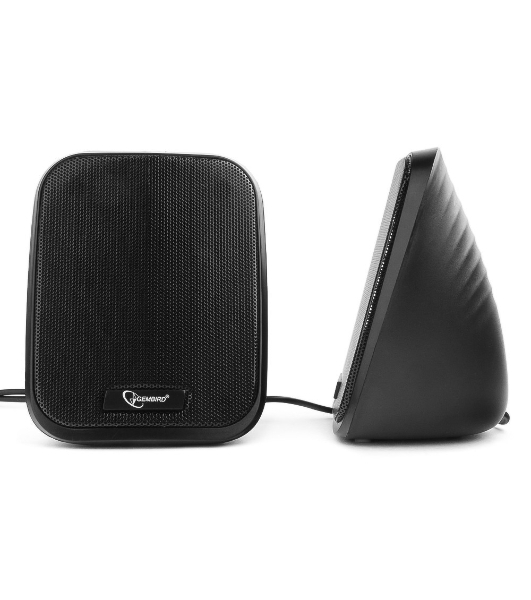 Акустическая система 2.0 Gembird SPK-100, черный, 6 Вт, рег. громкости, USB-питание