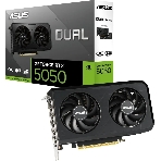 Видеокарта ASUS GeForce RTX 5050 8G OC, NVIDIA RTX 5050, 8 ГБ GDDR6, 128 бит, PCI-e 5.0, 1xHDMI, 3xDP, 2677 МГц, фото2