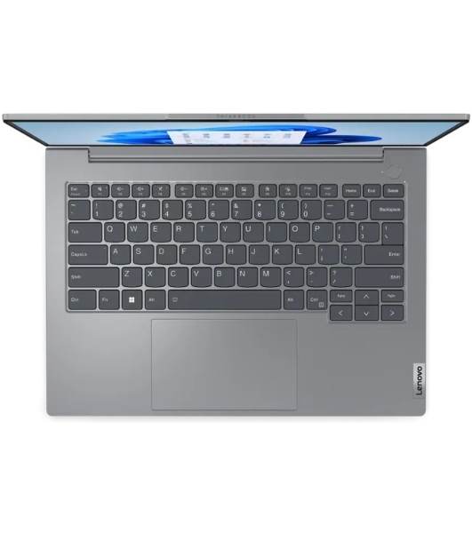 Ноутбук Lenovo Thinkbook 14 G6 IRL Core i7 13700H 8Gb SSD 512Gb Intel Iris Xe graphics 14' IPS WUXGA (1920x1200) noOS grey WiFi BT Cam Bag (21KG005QEV)