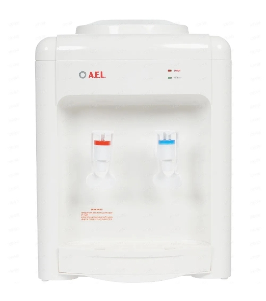 Кулер для воды AEL TK-AEL-340 v.2, верхняя загрузка, нагрев 95 °С, без охлаждения, белый