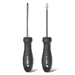 Набор отверток Deli Home Series HT1002 2шт SL5x100+PH1x100 Эксклюзивный дизайн. Рукоятка из высококачественного софттач пластика, фото 1