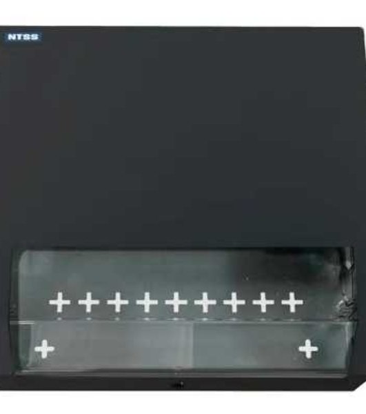 Шкаф коммутационный NTSS (NTSS-SOHO5U-BL) настенный 5U 520x140 мм пер. дв. стекл несъемн. бок. пан. 80 кг черный