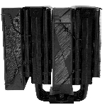 Кулер для процессора Thermalright Royal Pretor 130 черный (4-pin PWM, 158мм, Ni/Cu, 6x6мм, 1x120+1x130мм, 80.45CFM/81.88CFM, 29.4dBA/28.3dBA, 2150PM/1750RPM, S: 1200, 1700, 1851, 2011, 2066, 115X, AM4, AM5, black), фото6