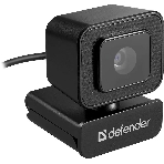 Веб-камера G-lens 2596 QHD 3840x2160, 30 кадр/с, USB Type-A, микрофон (шумоподавление), автоматическая фокусировка, автоосвещение, универсальное крепление, фото 1