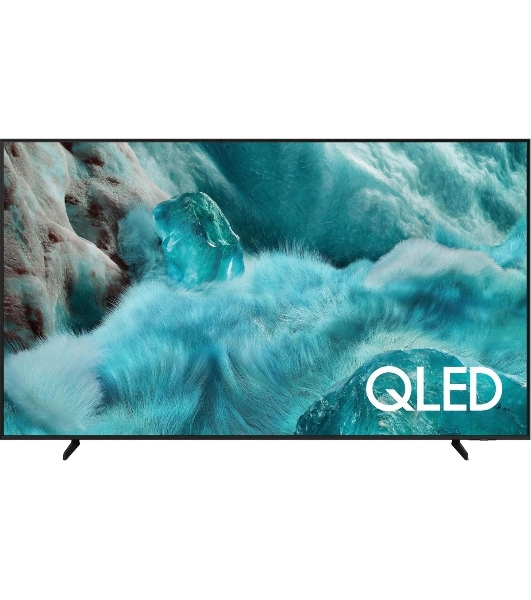 Телевизор Samsung 85' QE85Q7FAAUXRU Q темно-серый QLED 4K UHD 60Hz Smart TV