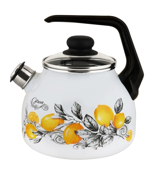 Чайник для плиты APPETITE 4с209я CITRON эмал 3,0 л