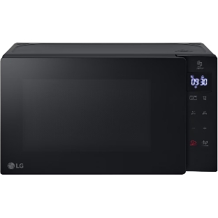 Микроволновая печь LG MH6032GAS черный, 20 л, 700 Вт, переключатели - сенсор