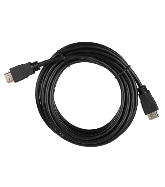 Кабель ACD-DHHM1-50B HDMI 1.4, Golden Plated,19m/19m, черный, 5м