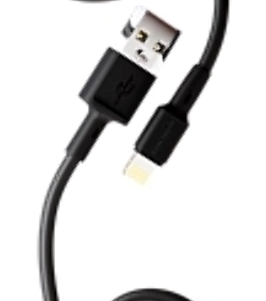 Сетевое зарядное устройство MORE CHOICE (4610196409875) NC11i 2USB 2.4A для Lightning 8-pin черный