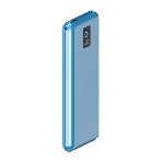 Портативный аккумулятор Maxvi PB10-11 10000 мАч blue 3A, встроенные кабели USB A/Type-C/Lightning, фото3