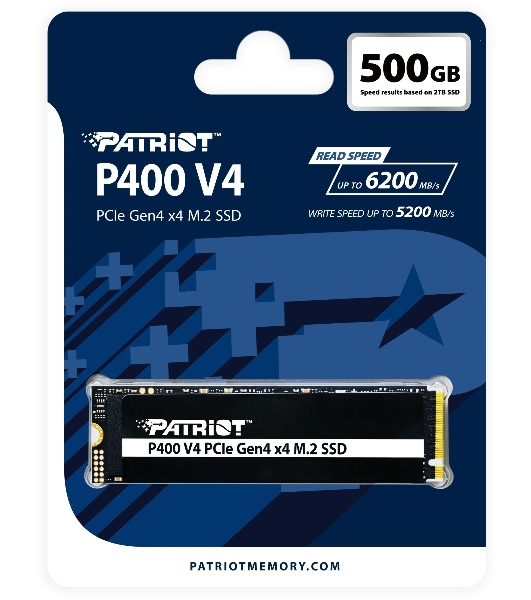 Накопитель SSD Patriot M.2 2280 500Gb 5000/3000MBs
