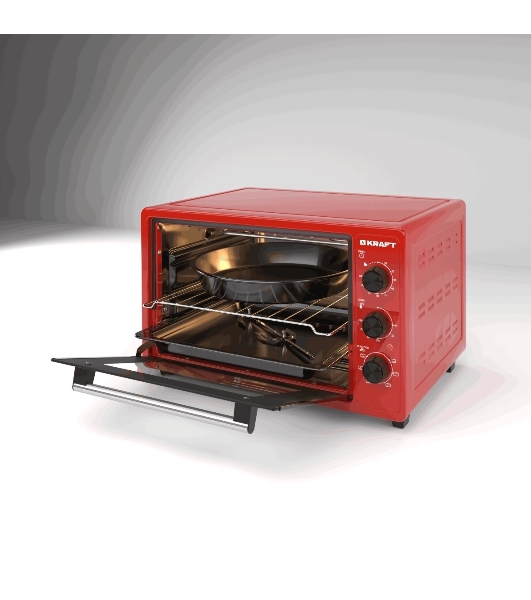 Мини-печь KRAFT KN-MO 3904 FRKR красный
