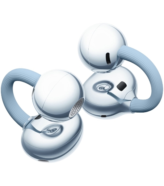 Наушники TWS Huawei FreeClip 2 синий, открытые (клипсы), Bluetooth, быстрая зарядка, до 8 ч