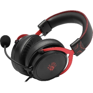 Гарнитура Bloody M590i Sports красный-чёрный, проводная, USB