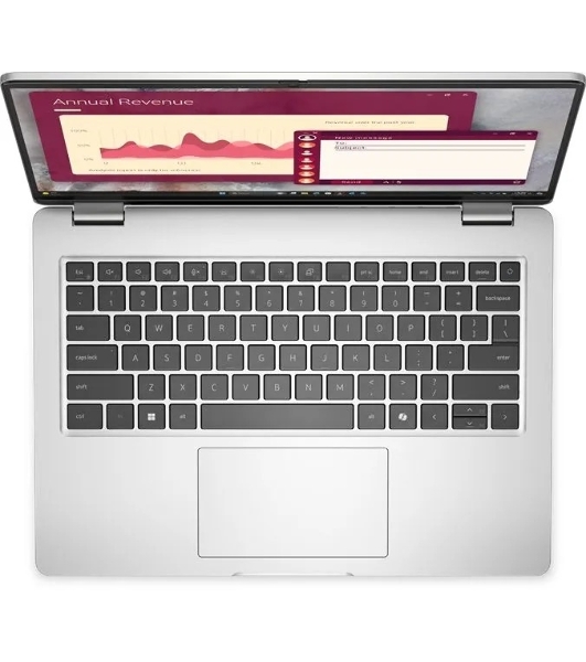 Ноутбук DELL 14 Pro Core Ultra 5 235U vPro 14,0' FHD+ (1920 x 1200) IPS,AG,300 nit, 16GB DDR5 (1x16GB) 512GB SSD Intel Arc graphics,3cell,Backlit,FPR,2y,1,37kg, Linux, KB Eng