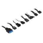 Компьютерный корпус PCCooler IE200 BK, Tempered Glass Full Tower, черный, TG, SPCC, 1x120мм ARGb E-ATX, ATX, mATX, mITX 180/380/220мм 4x2.5', 2x3.5', 7+3xPCI 1xUSB-A 3.0, 2xUSB-A 2.0 432x225x495мм, фото3