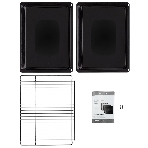 Духовой шкаф электрический Krona BIRNE 60 BL, встраиваемый, фото14