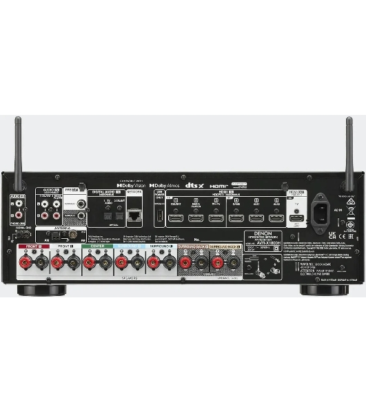 Ресивер AV Denon AVRX1800HBKE2 7.2 черный