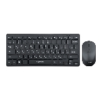 Комплект клавиатура+мышь Gembird KBS-9100 беспроводной, USB, 1600 DPI, чёрный, фото 1