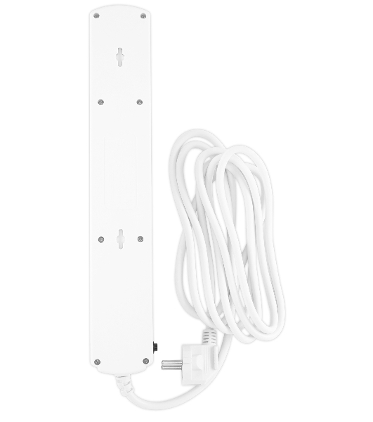 Сетевой фильтр Ippon BK-6-EU-3-10-W 3 м, 6 розеток, белый, коробка
