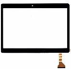 Сенсорное стекло (тачскрин) для Prestigio MultiPad Wize PMT3096 1069A4, черное, фото 1