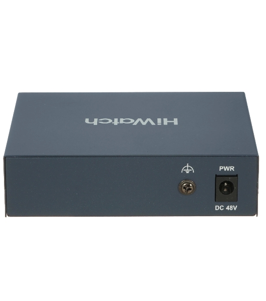 Коммутатор HiWatch SWT-1105P, 4×100 Мбит/с PoE + 1×1 Гбит/с, настраиваемый
