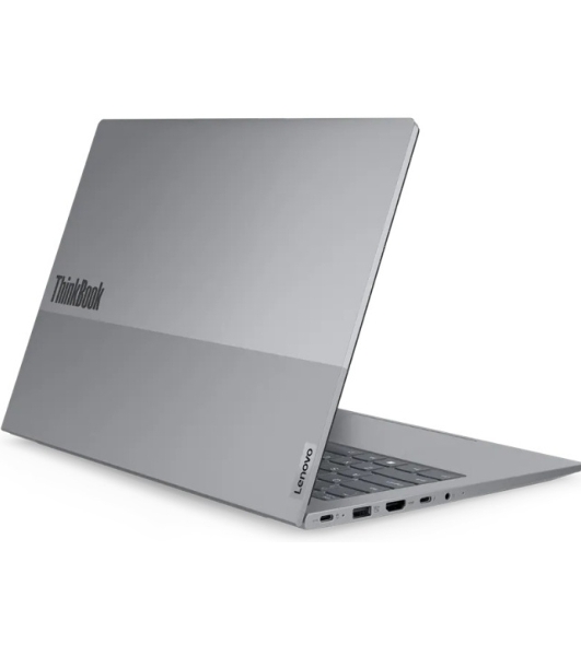 Ноутбук Lenovo Thinkbook 14 G6 IRL Core i7 13700H 8Gb SSD 512Gb Intel Iris Xe graphics 14' IPS WUXGA (1920x1200) noOS grey WiFi BT Cam Bag (21KG005QEV)