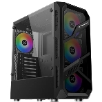 Компьютерный корпус Xigmatek Lamiya EN40016 ATX, USB 3.0x1+USB 2.0x2, Front & Left TG, 4PCS X24A Fan, Galaxy II Fan Control Box & Remote (748113), фото 1