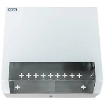 Шкаф коммутационный NTSS (NTSS-SOHO5U) настенный 5U 520x140 мм пер. дв. стекл несъемн. бок. пан. 80 кг белый IP20, фото 1