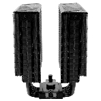 Кулер для процессора Thermalright Royal Pretor 130 черный (4-pin PWM, 158мм, Ni/Cu, 6x6мм, 1x120+1x130мм, 80.45CFM/81.88CFM, 29.4dBA/28.3dBA, 2150PM/1750RPM, S: 1200, 1700, 1851, 2011, 2066, 115X, AM4, AM5, black), фото9