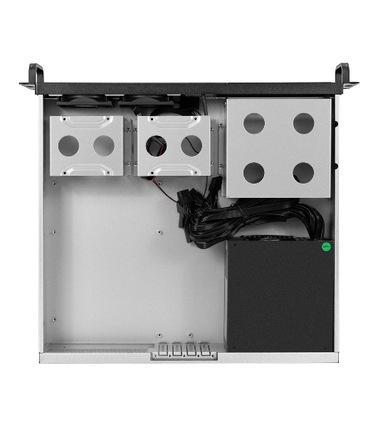 Серверный корпус ExeGate Pro 2U400-04 (RM 19', высота 2U, глубина 400, БП 1100PAS, 2*USB)