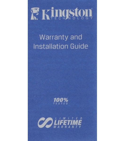 Оперативная память Kingston ValueRAM, DDR4, 16GB (1x16GB), 3200 MHz, CL22, без радиатора