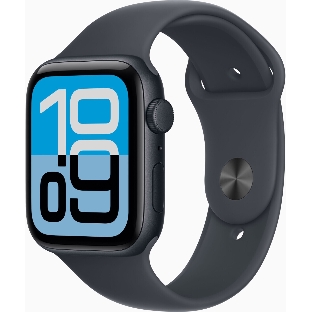 Умные часы Apple Watch SE 3 2025 A3325, 1.78' OLED, отсутствует, Wi‑Fi, Bluetooth 5.3, защита от воды, темно‑серый